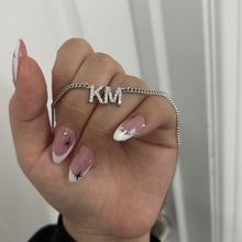 Load image into Gallery viewer, ‘ICY CAPITAL’ NAME NECKLACE (Read Description)