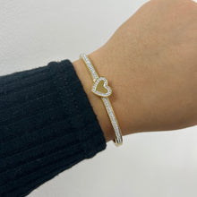 Load image into Gallery viewer, ‘ADORE ME’ 18K GOLD PLATED STAINLESS STEEL BANGLE BRACELET