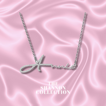Load image into Gallery viewer, ‘CRYSTAL LETTER’ NAME NECKLACE (Read Description)