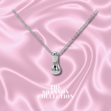 Load image into Gallery viewer, ‘FUNKY BUBBLE INITIAL' STAINLESS STEEL NECKLACE