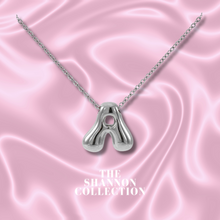 Load image into Gallery viewer, ‘FUNKY BUBBLE INITIAL' STAINLESS STEEL NECKLACE