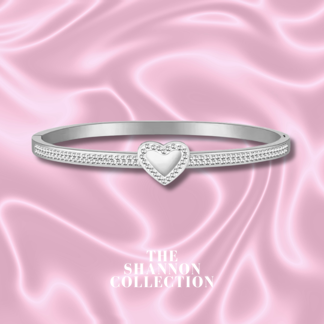ADORE ME' STAINLESS STEEL BANGLE – The Shannon Collection