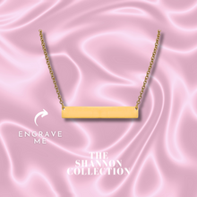 Load image into Gallery viewer, 'CLASSIC BAR’ 18K GOLD PLATED STAINLESS STEEL NECKLACE