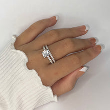 Load image into Gallery viewer, ‘MARRY ME’ STERLING SILVER RING SET