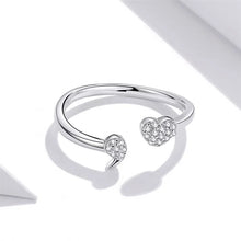 Load image into Gallery viewer, ‘SOLIDARITY’ STERLING SILVER ADJUSTABLE RING