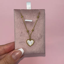 Load image into Gallery viewer, ‘LET ME LOVE YOU&#39; REVERSIBLE 18K GOLD PLATED STAINLESS STEEL NECKLACE
