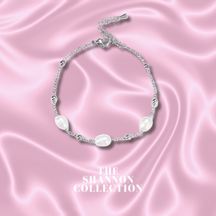 ‘PEARL OF DREAMS’ STAINLESS STEEL BRACELET