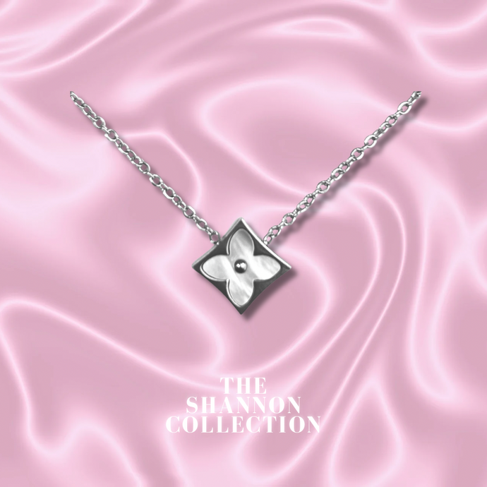 'PETALS OF LOVE' STAINLESS STEEL NECKLACE