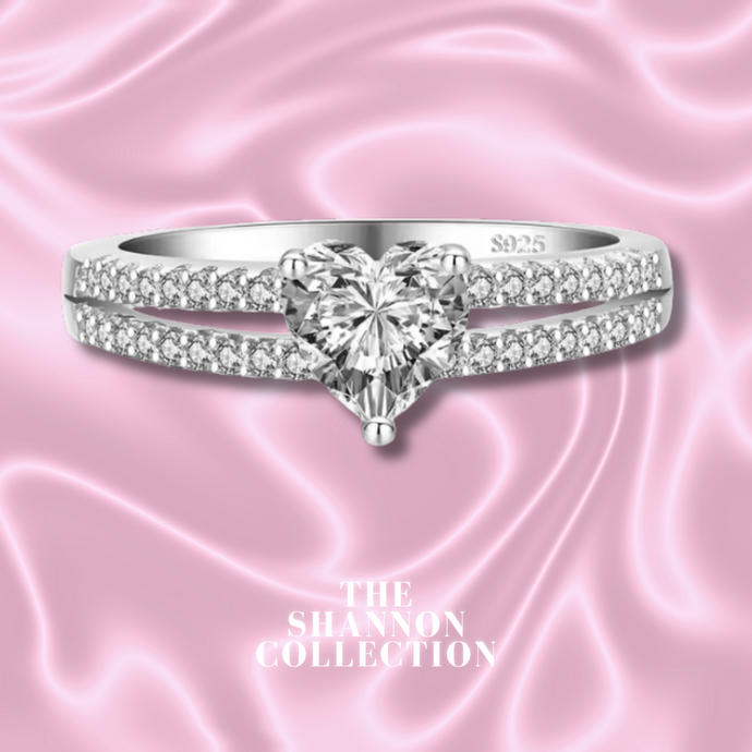 'LOVE AT FIRST SIGHT’ STERLING SILVER RING