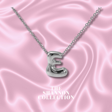 Load image into Gallery viewer, ‘FUNKY BUBBLE INITIAL&#39; STAINLESS STEEL NECKLACE
