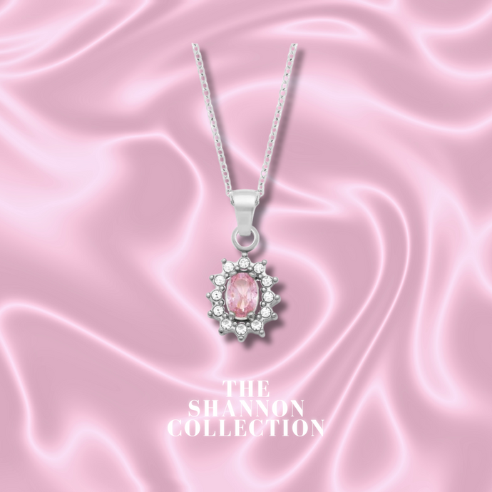 PINK ‘CLASSIC STAR’ STAINLESS STEEL NECKLACE