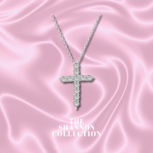 Load image into Gallery viewer, ‘BABY JOCELYN’ STERLING SILVER CROSS NECKLACE
