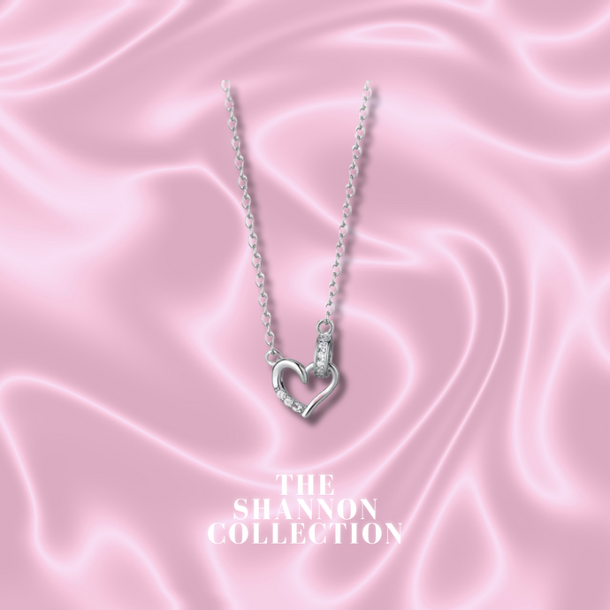 ‘WITH LOVE’ STERLING SILVER NECKLACE