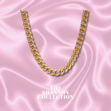 Load image into Gallery viewer, ‘THICK CUBAN CHAIN’ 18K GOLD PLATED STAINLESS STEEL NECKLACE
