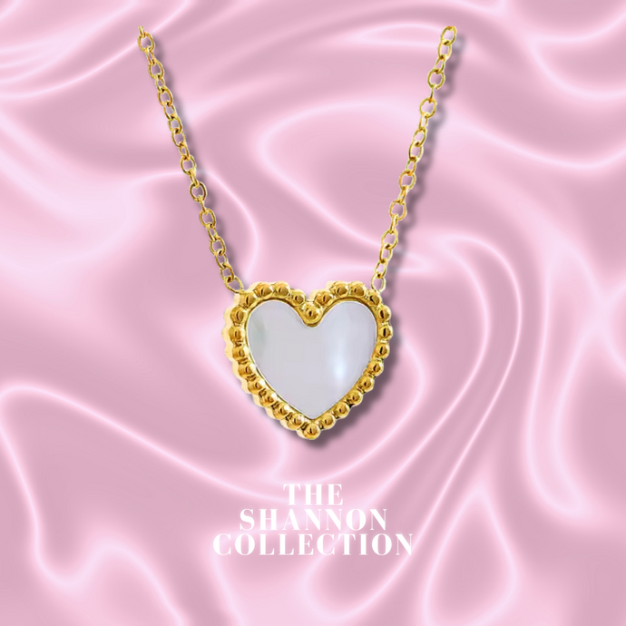 ‘SWEETHEART’ 18K GOLD PLATED STAINLESS STEEL NECKLACE