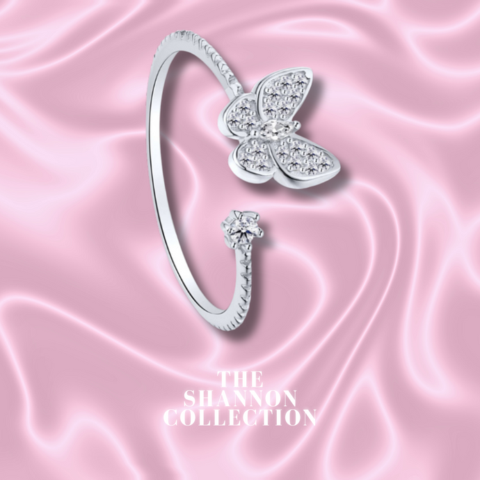 ‘THE BUTTERFLY EFFECT’ STERLING SILVER ADJUSTABLE RING