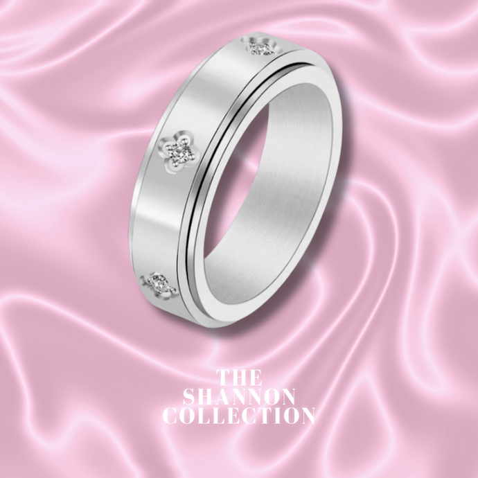 ‘SET ME FREE’ ROTATABLE STAINLESS STEEL RING