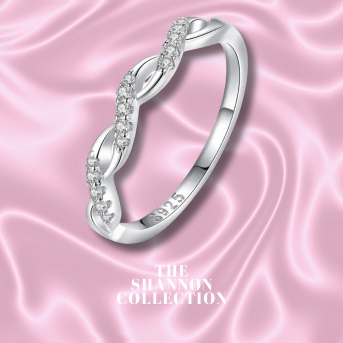 ‘FOREVER’ STERLING SILVER RING