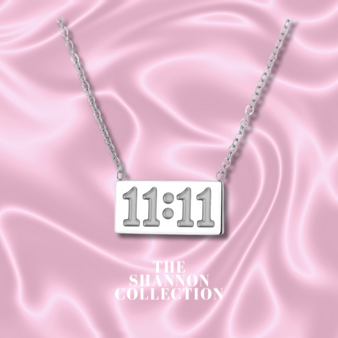 'ELEVEN ELEVEN' STAINLESS STEEL NECKLACE