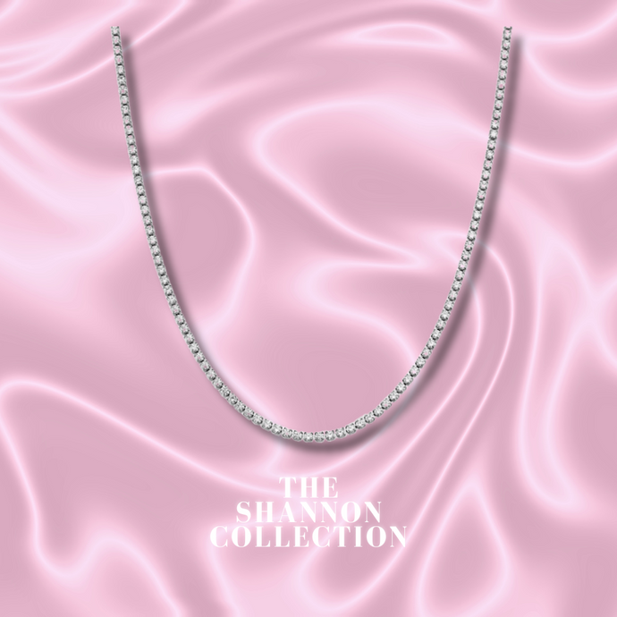 ‘DAINTY ICE’ STAINLESS STEEL NECKLACE CHOKER