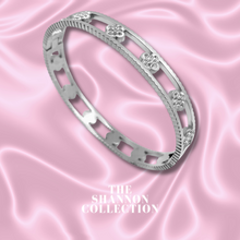 Load image into Gallery viewer, ‘GET LUCKY’ STAINLESS STEEL BANGLE
