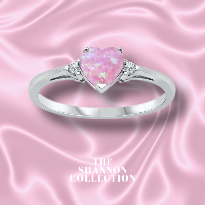 PINK ‘OPAL LOVER’ STERLING SILVER RING