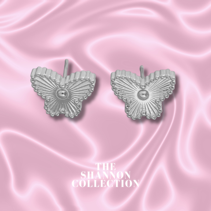 'PREMIUM BUTTERFLY' STAINLESS STEEL EARRINGS