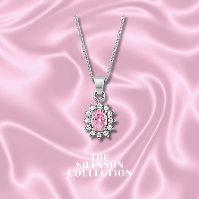 PINK ‘CLASSIC STAR’ STAINLESS STEEL NECKLACE