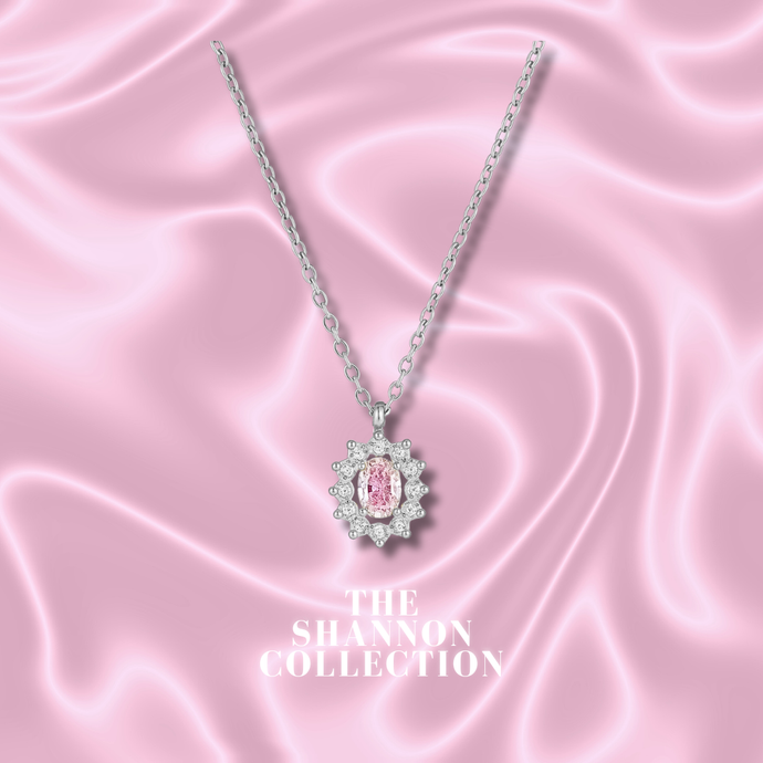PINK ‘CLASSIC STAR’ STAINLESS STEEL NECKLACE