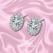 Load image into Gallery viewer, ‘PRINCESS DIANA’ STERLING SILVER EARRINGS
