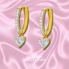 Load image into Gallery viewer, ‘MINI LOVER’ 18K GOLD PLATED STERLING SILVER EARRINGS
