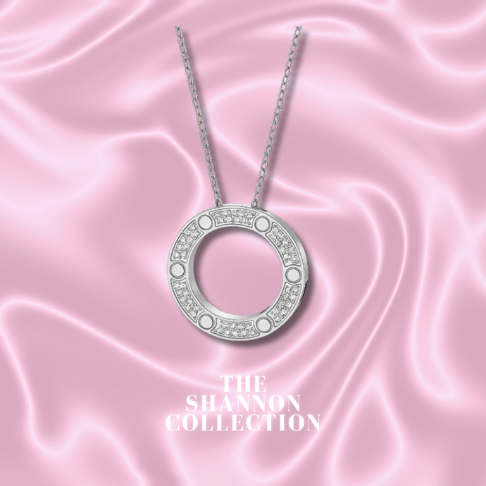 ‘ICY GLACIER' STAINLESS STEEL NECKLACE