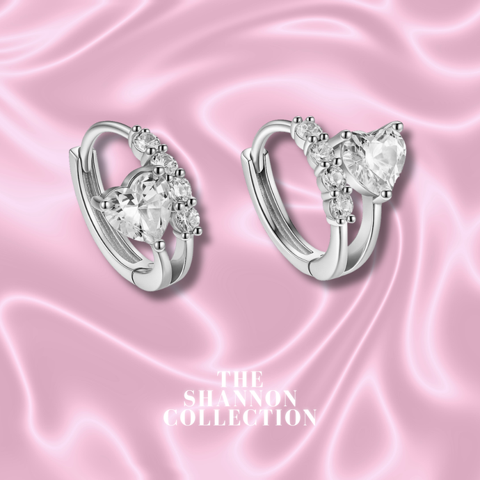 ‘BLESS YOUR HEART’ STERLING SILVER EARRINGS