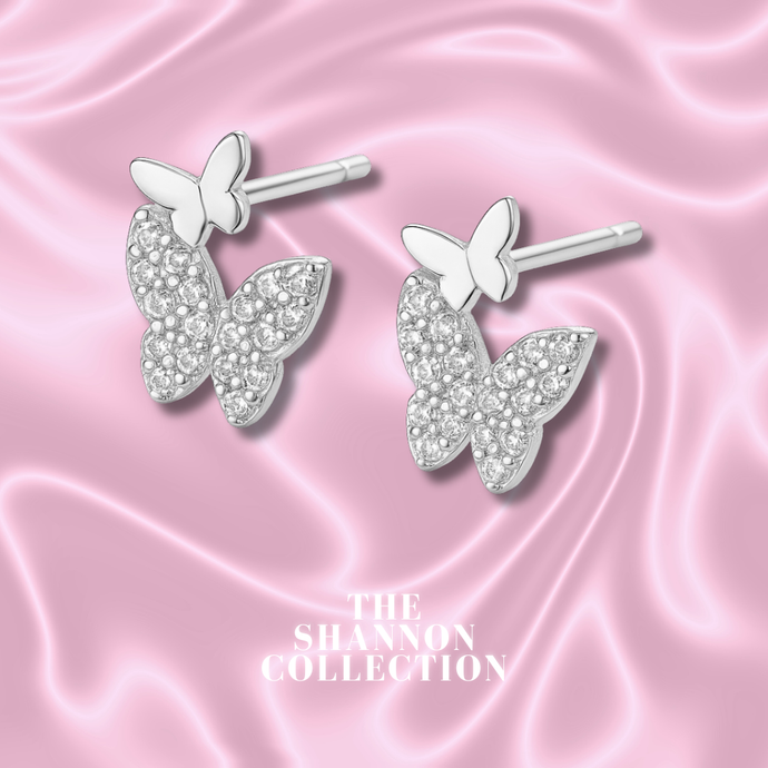 ‘MARIPOSA’ STERLING SILVER EARRINGS