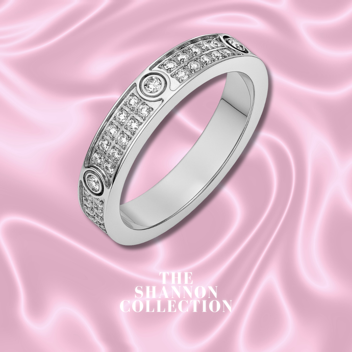 'ICY GLACIER’ STAINLESS STEEL RING