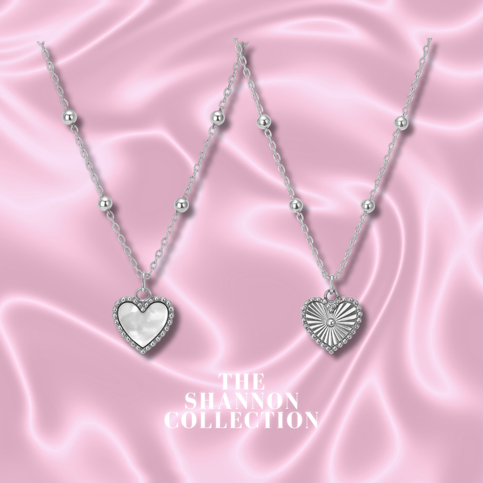 ‘LET ME LOVE YOU' REVERSIBLE STAINLESS STEEL NECKLACE
