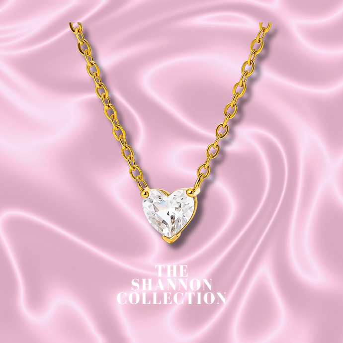 ‘DELICATE LOVE’ 18K GOLD PLATED STAINLESS STEEL NECKLACE