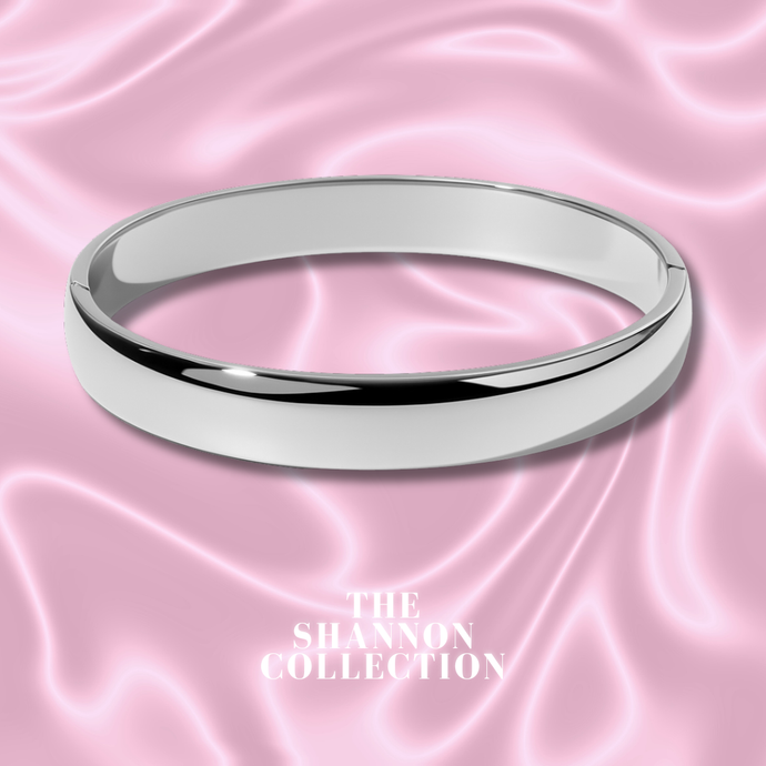 8MM 'SIMPLICITY’ STAINLESS STEEL BANGLE