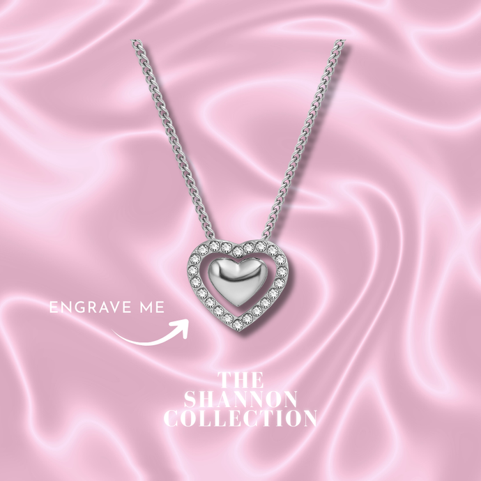 'LOVE NOT LOST' STAINLESS STEEL NECKLACE