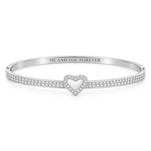 Load image into Gallery viewer, ‘ADORE ME’ STAINLESS STEEL BANGLE
