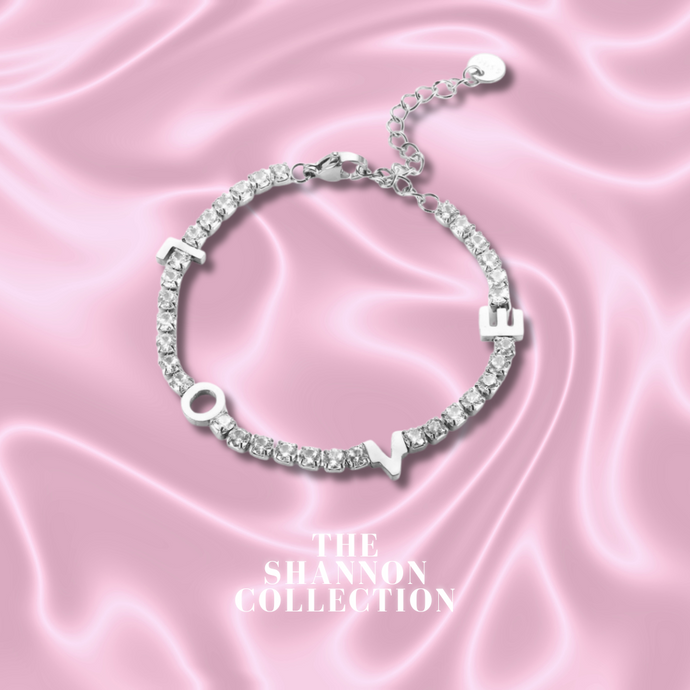 ‘ICY LOVE’ STAINLESS STEEL BRACELET