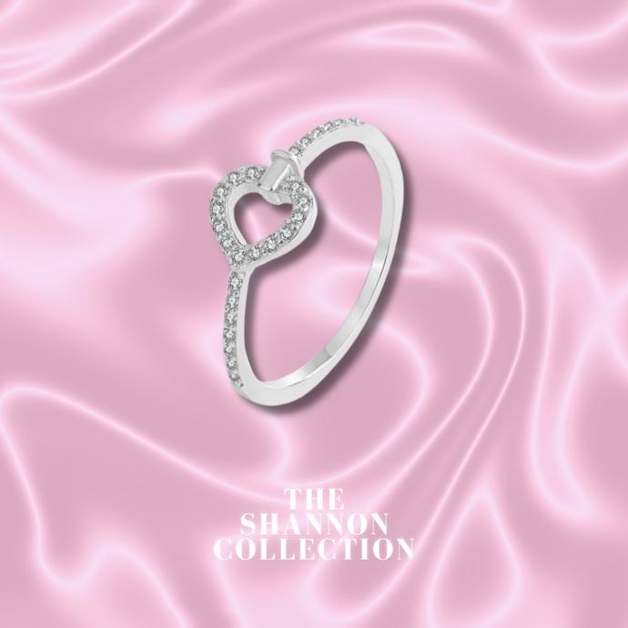 ‘LOVE CONNECTION’ STERLING SILVER RING