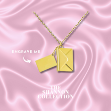 Load image into Gallery viewer, ‘HIDDEN MESSAGE’ 18K GOLD PLATED STAINLESS STEEL NECKLACE
