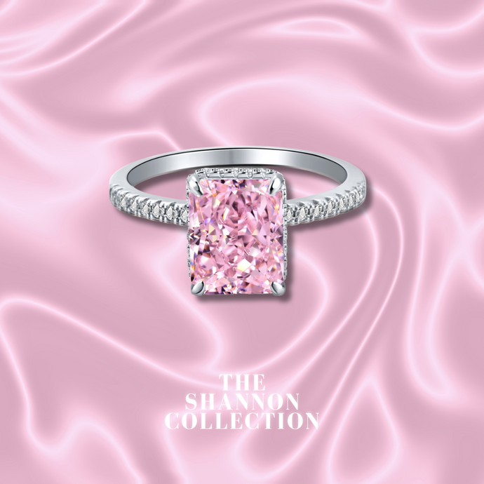 PINK ‘DIAMOND DREAMS’ STERLING SILVER RING