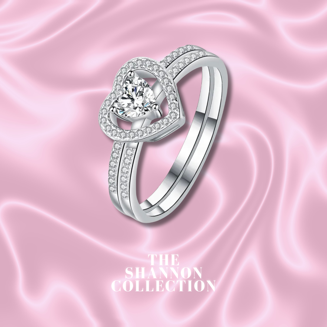 PERFECT MATCH STERLING SILVER RING SET The Shannon Collection