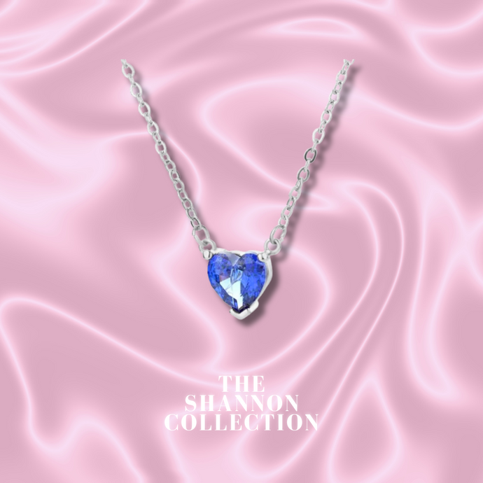 ROYAL BLUE ‘DELICATE LOVE’ NECKLACE