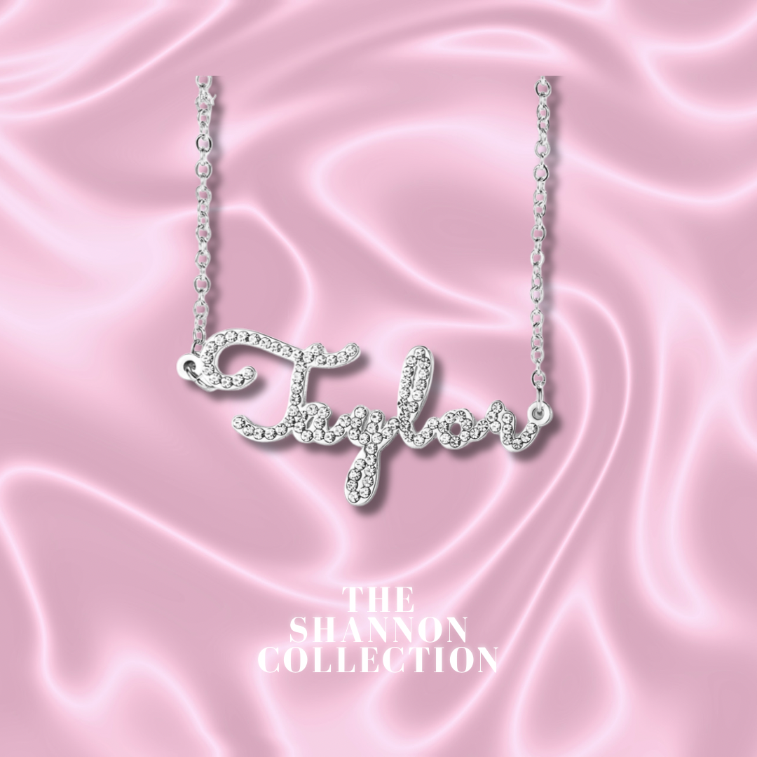 Bedazzled 2025 name necklace