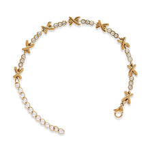 Load image into Gallery viewer, ‘THE GEM&#39; 18K GOLD PLATED STAINLESS STEEL BRACELET
