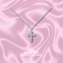 Load image into Gallery viewer, &#39;MIA&#39; STERLING SILVER CROSS NECKLACE
