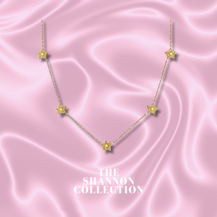 'MY LITTLE STAR' 18K GOLD PLATED STAINLESS STEEL NECKLACE